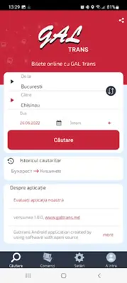 GAL Trans android App screenshot 2